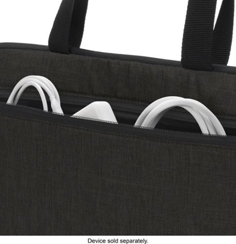 Incase Carry Zip Brief for up to 14 Laptop - Black WORLDWIDE DELIVERY