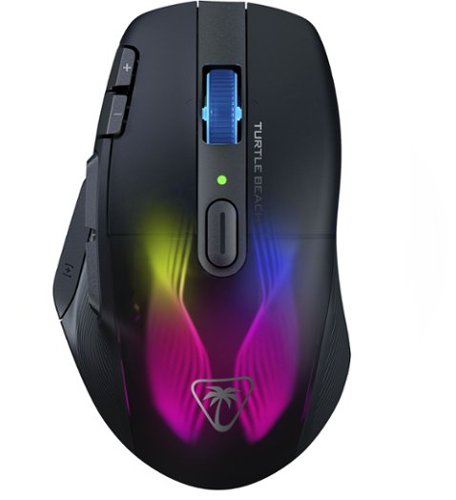 Turtle Beach Kone XP Air Wireless Optical Gaming Mouse with Charging Dock and AIMO RGB Lighting - Wireless - Black BUY IN SAUDI ARABIA