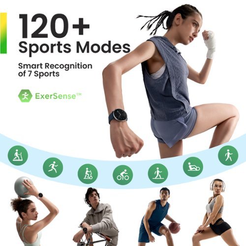 Amazfit GTR Mini Smartwatch 32.5 Stainless Steel - Black BUY IN UAE