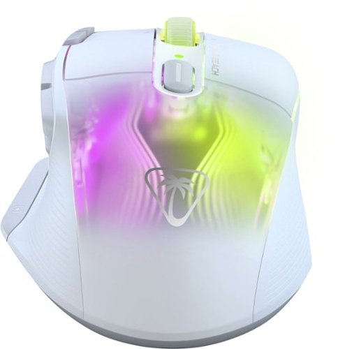 Turtle Beach Kone XP Air Wireless Optical Gaming Mouse with Charging Dock and AIMO RGB Lighting - Wireless - White SHOP ONLINE