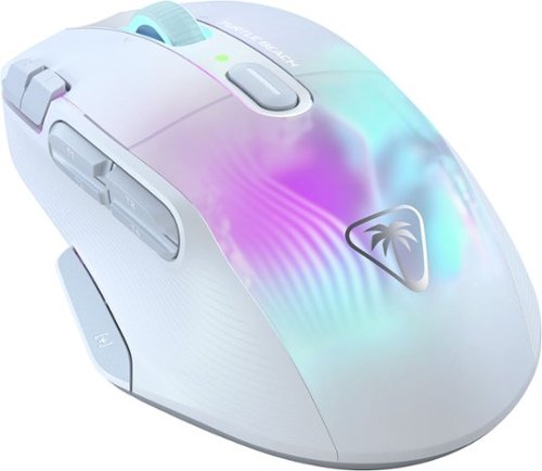 Turtle Beach Kone XP Air Wireless Optical Gaming Mouse with Charging Dock and AIMO RGB Lighting - Wireless - White HOW TO BUY