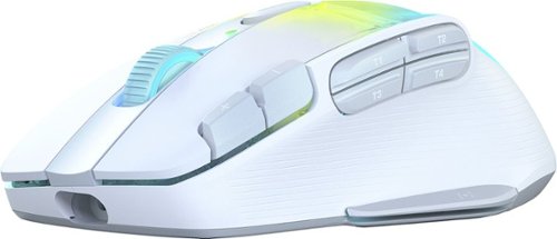 Turtle Beach Kone XP Air Wireless Optical Gaming Mouse with Charging Dock and AIMO RGB Lighting - Wireless - White BUY IN AUSTRALIA