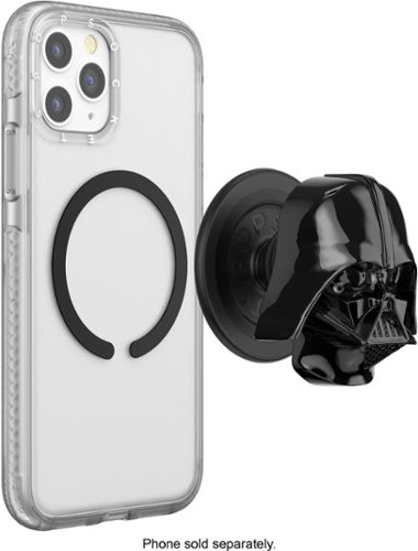 PopSockets PopGrip Cell Phone Grip/Stand with MagSafe Base & Adapter Ring -  Dimensionals Star Wars N.03 Darth Vader - Black HOW TO BUY