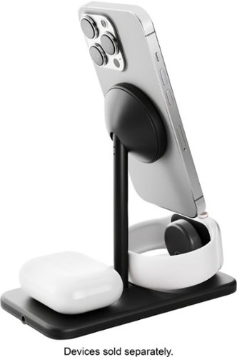 Twelve South HiRise 3 Deluxe 3-in-1 Desktop Charging Stand with MagSafe - Black WHERE TO BUY