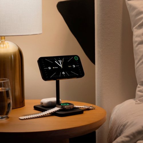 Twelve South HiRise 3 Deluxe 3-in-1 Desktop Charging Stand with MagSafe - Black BUY IN AUSTRALIA
