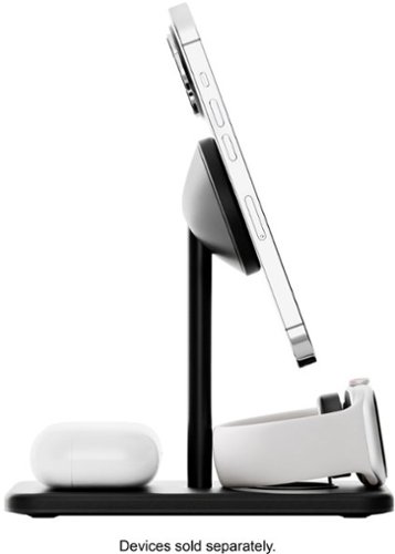 Twelve South HiRise 3 Deluxe 3-in-1 Desktop Charging Stand with MagSafe - Black GLOBAL SHIPPING