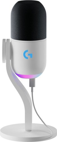 

Logitech - Yeti GX Wired Supercardioid Dynamic Gaming Microphone with LIGHTSYNC RGB Lights