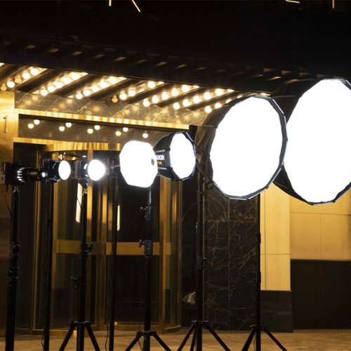 COLBOR Wonder W100 Bi-Color Pocket COB Video Light - Black BUY IN FRANCE