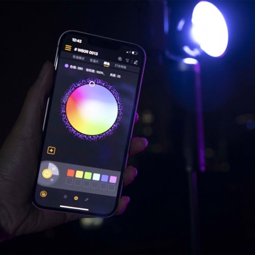 COLBOR Wonder W100 Bi-Color Pocket COB Video Light - Black BUY IN NORWAY