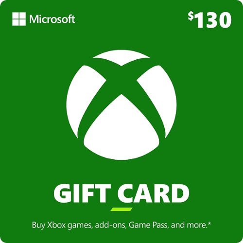 Microsoft - Xbox $130 Gift Card [Digital]