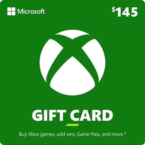 Microsoft - Xbox $145 Gift Card [Digital]
