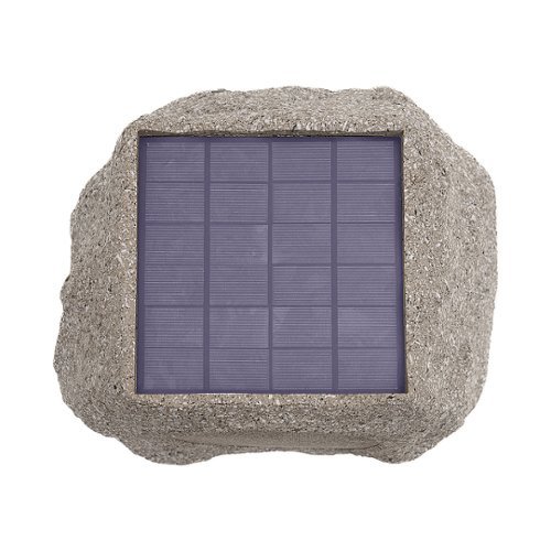 Victrola Outdoor Wireless Bluetooth Solar Rock Speaker Connect (Each) - Stone WORLDWIDE DELIVERY