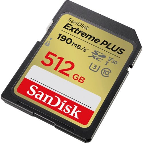 SanDisk Extreme PLUS 512GB SDHC/SDXC UHS-I Memory Card WORLDWIDE DELIVERY