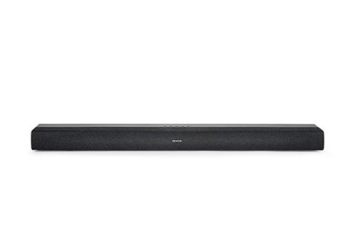 Denon - 2.1-Channel DHT Soundbar with Built-in Subwoofers, Surround Sound Supported - Black-Front_Standard 