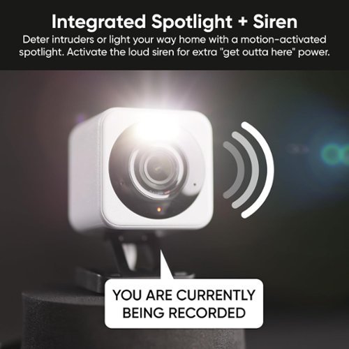 Wyze Cam V4 2.5k QHD WiFi, Indoor/Outdoor, Wired Security Camera with Color Night Vision - White HOW TO BUY
