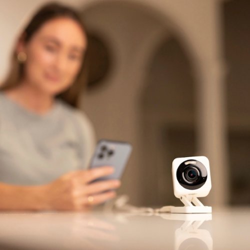 Wyze Cam V4 2.5k QHD WiFi, Indoor/Outdoor, Wired Security Camera with Color Night Vision - Gray GLOBAL SHIPPING