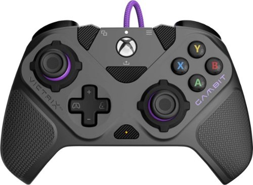 PDP - Victrix Gambit Prime Wired Tournament Controller for Xbox Series X|S, Xbox One, and Windows 10/11 PC - Gray
