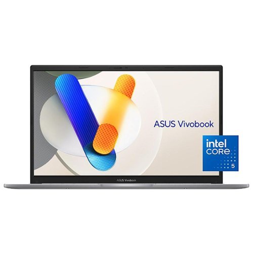 ASUS - Vivobook 15 FHD 15.6" Laptop - Intel Core 5 120U with 8GB RAM - 512GB SSD - Cool Silver