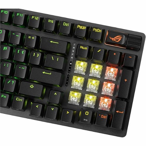 ASUS ROG Strix Scope II 96 Full Size Wireless Mechanical Gaming Keyboard with Hot-Swappable ROG NX Snow Switches - Black BUY IN SINGAPORE