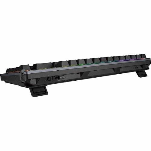 ASUS Azoth Ergonomic Bluetooth Mechanical Gaming Keyboard with OLED Display - Black WORLDWIDE DELIVERY