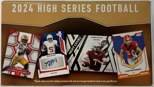 Sage 2024 Hit Football High Series Football Blaster Box GLOBAL SHIPPING