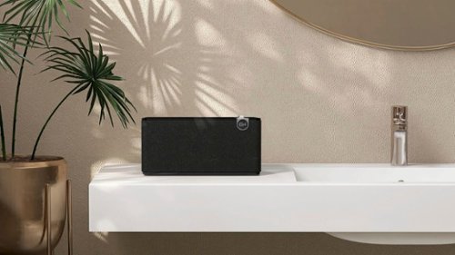 Klipsch The Three Plus Premium Tabletop Bluetooth Speaker with Broadcast Mode - Matte Black WHERE TO BUY