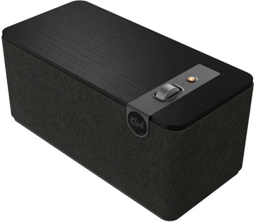 Klipsch - The One Plus Premium Tabletop Bluetooth Speaker with Broadcast Mode - Matte Black