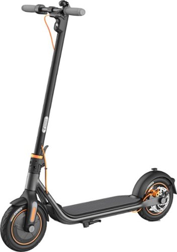 Segway - Ninebot F35 Electric Scooter w/24.9 Max Operating Range & 18.6 mph Max Speed - Black