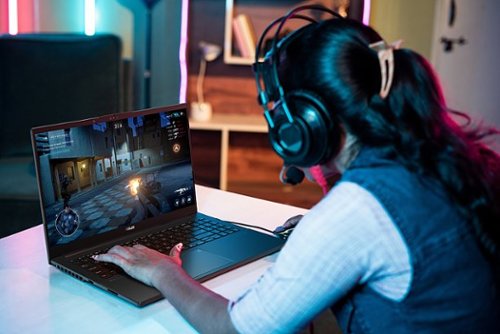 ASUS Vivobook Pro 15 OLED Laptop - Intel Core Ultra 9 with 24GB Memory - NVIDIA GeForce RTX 4060 - 2TB SSD - Earl Gray BUY IN CANADA