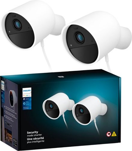 Philips Hue Security Wired Camera White 2PK - White