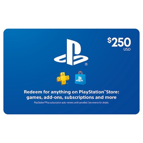 Sony - $250 PlayStation Store Card [Digital]
