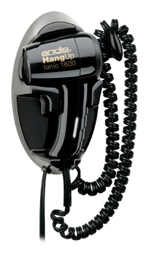  Andis - Ionic Hang-Up 1600W Dryer with Night-Light - Black