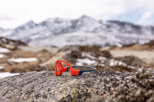 Shokz OpenSwim Pro Bone Conduction Sports Headphone - Red SHOP ONLINE