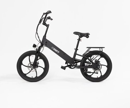 SWFT - R.X E-Bike w/ 25mi Max Operating Range & 20 mph Max Speed - Black