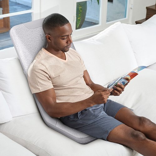 Homedics Full-Body Flex Massage Cushion - Gray SHOP ONLINE