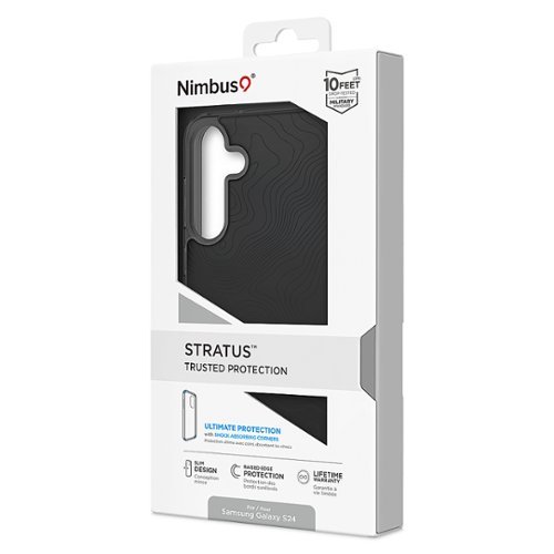 Nimbus9 Stratus Case for Samsung Galaxy S24, MagSafe Compatible, Military Grade, Shock Absorption, Wireless Charging - Topography HOW TO BUY