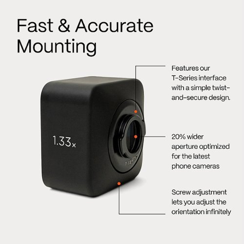 Moment Anamorphic T-Series 1.33x  Lens Filter SHOP ONLINE