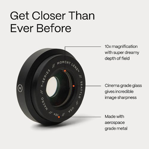 Moment Macro T-Series 10x Filter Lens WORLDWIDE DELIVERY