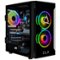 CLX - SET Gaming Desktop - Intel Core i5 14400F - 32GB DDR5 5600 Memory - GeForce RTX 4060 Ti - 1TB NVMe M.2 SSD + 4TB HDD - Black-Front_Standard