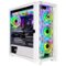 CLX - SET Gaming Desktop - Intel Core i9 14900KF - 64GB DDR5 5600 Memory - GeForce RTX 4080 SUPER - 2TB NVMe M.2 SSD + 4TB HDD - White-Front_Standard