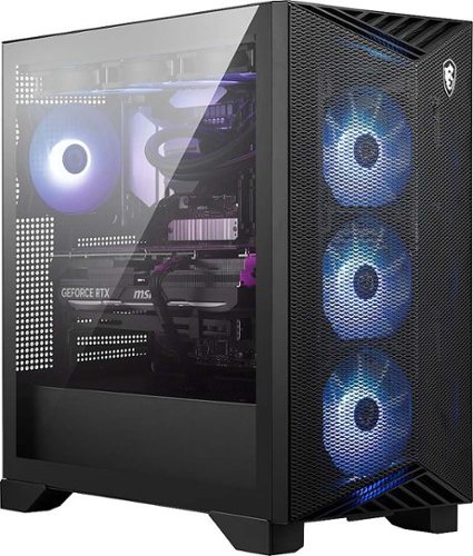 MSI - Aegis RS2  Gaming Desktop - Intel Core i7-14700KF - 32GB Memory - NVIDIA GeForce RTX 4080 Super - 1TB SSD - Black