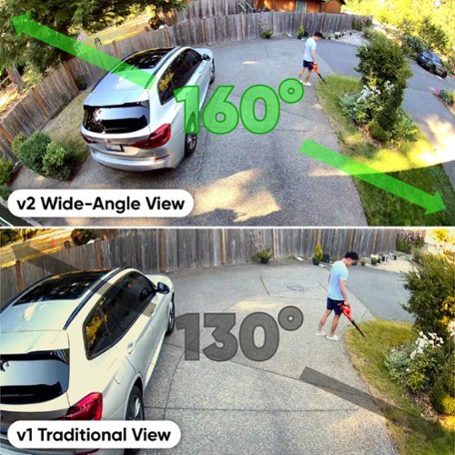 Wyze Wired Outdoor Wi-Fi, 2800 Lumen Floodlight Home 2k Security Camera v2 - White BUY IN AUSTRALIA