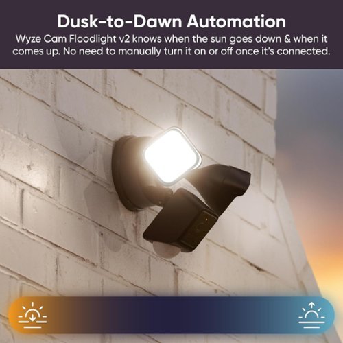 Wyze Wired Outdoor Wi-Fi, 2800 Lumen Floodlight Home 2k Security Camera v2 - White BUY ONLINE