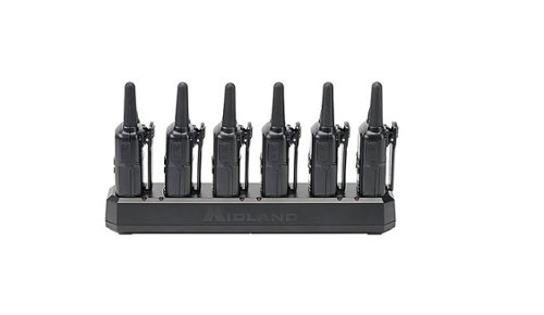 Midland BIZTALK FRS TWO-WAY BUSINESS RADIO BUNDLE LXT600BBX6 - Black WORLDWIDE DELIVERY