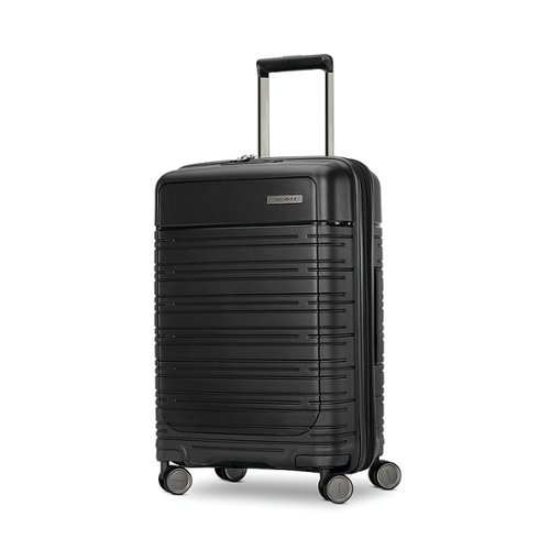 Samsonite - Elevation Plus 21" Expandable Carry-On Spinner Suitcase - Triple Black