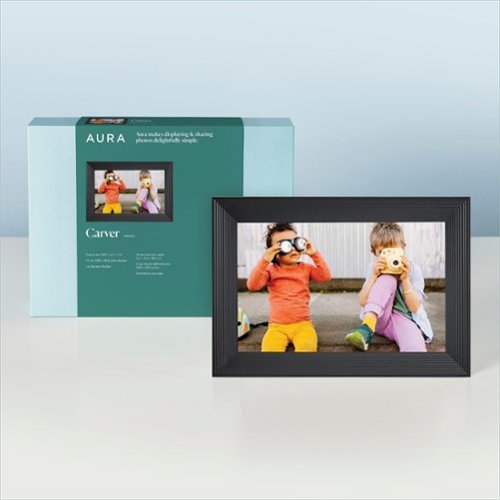 Aura Home Carver 10 Digital Wifi Frame - Gravel SHOP ONLINE
