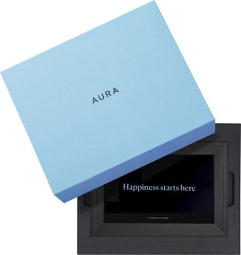 Aura Home Carver 10 Digital Wifi Frame - Gravel BUY ONLINE
