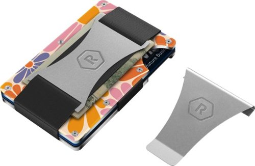 The Ridge Wallet Aluminum - Flower Power WORLDWIDE DELIVERY