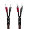 AudioQuest - 20FT Rocket 33 Full-Range Speaker Cable w/ SureGrip 300 Banana > Multi-Spade Connectors - Red/Black-Front_Standard