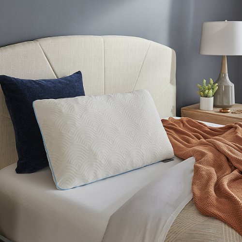 Tempur-Pedic King Cloud Adjustable Support Pillow: Polyester Universal Sleeper, Soft/Medium Foam Fill